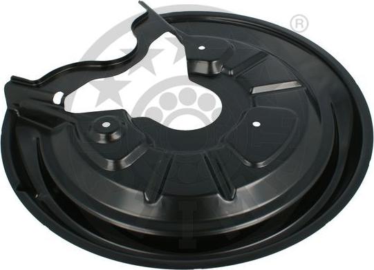 Optimal BSP-1003L - Dubļu sargs, Bremžu disks www.autospares.lv