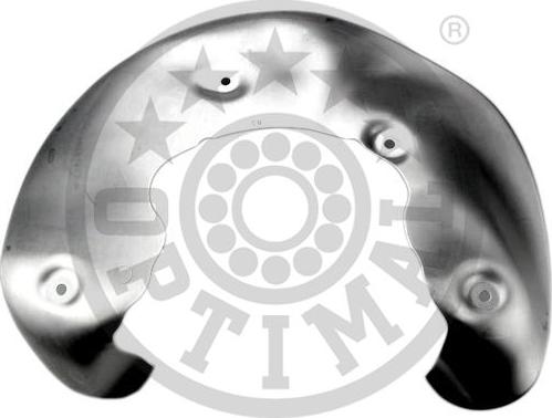 Optimal BSP-1031L - Dubļu sargs, Bremžu disks www.autospares.lv