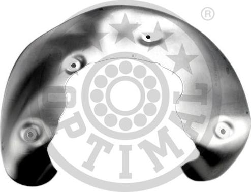 Optimal BSP-1031R - Dubļu sargs, Bremžu disks www.autospares.lv