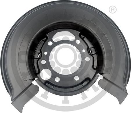 Optimal BSP-1029R - Dubļu sargs, Bremžu disks www.autospares.lv