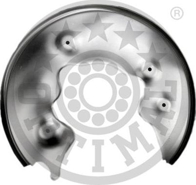 Optimal BSP-1021L - Dubļu sargs, Bremžu disks www.autospares.lv