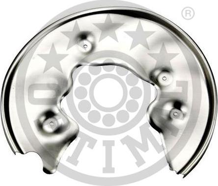 Optimal BSP-1021R - Dubļu sargs, Bremžu disks www.autospares.lv