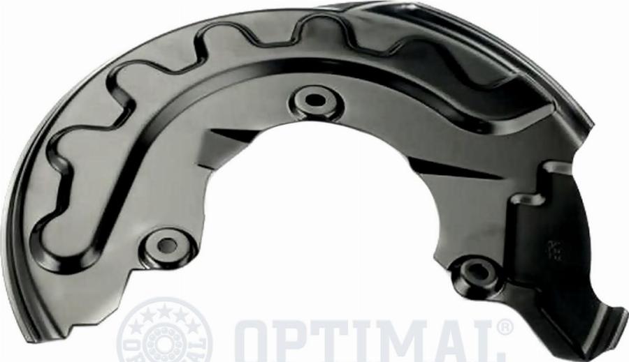 Optimal BSP-1074R - Dubļu sargs, Bremžu disks www.autospares.lv