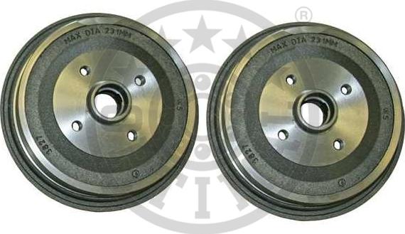 Optimal BT-0740 - Bremžu trumulis www.autospares.lv