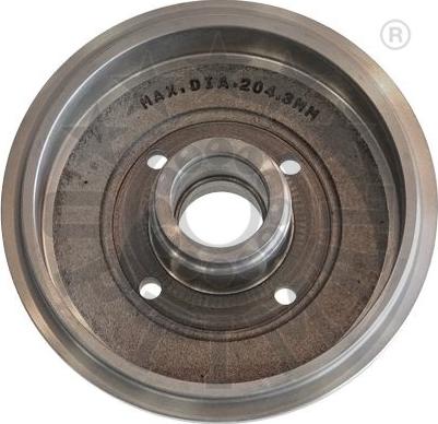 Optimal BT-1480 - Bremžu trumulis www.autospares.lv