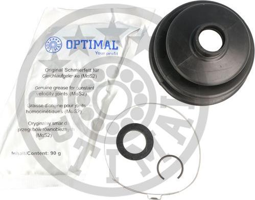 Optimal CVB-10491CR - Putekļusargs, Piedziņas vārpsta www.autospares.lv