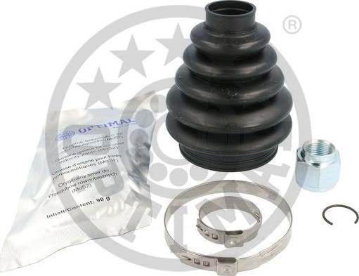 Optimal CVB-10590TPE - Putekļusargs, Piedziņas vārpsta www.autospares.lv