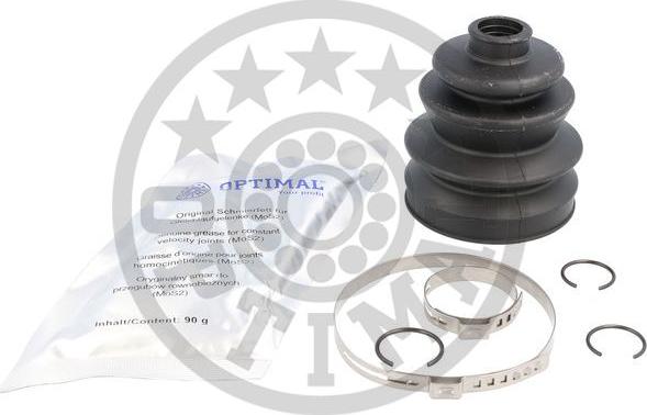 Optimal CVB-10145CR - Putekļusargs, Piedziņas vārpsta www.autospares.lv