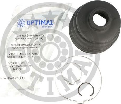 Optimal CVB-10392CR - Пыльник, приводной вал www.autospares.lv