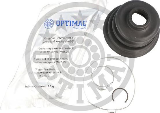 Optimal CVB-10385CR - Putekļusargs, Piedziņas vārpsta www.autospares.lv