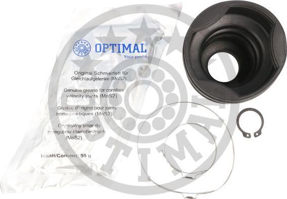 Optimal CVB-10387CR - Putekļusargs, Piedziņas vārpsta www.autospares.lv