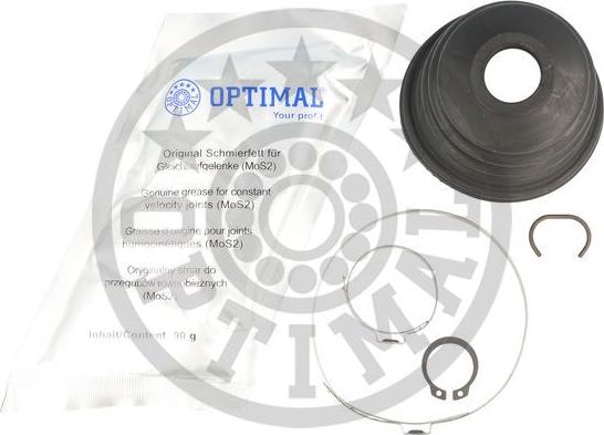 Optimal CVB-10295CR - Putekļusargs, Piedziņas vārpsta autospares.lv