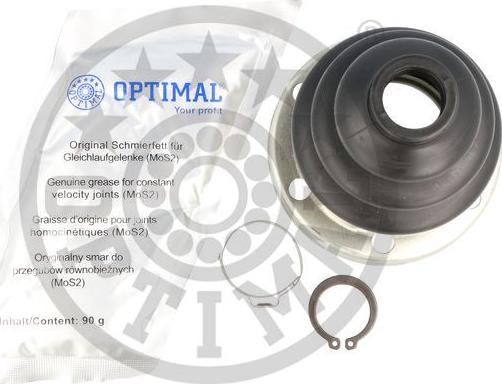 Optimal CVB-10291CR - Putekļusargs, Piedziņas vārpsta www.autospares.lv