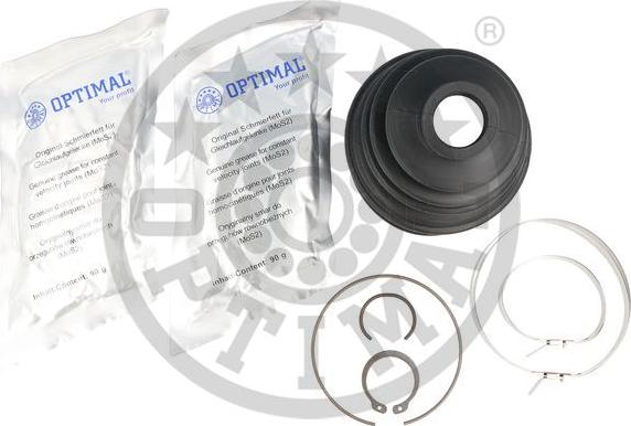 Optimal CVB-10255CR - Bellow, drive shaft www.autospares.lv