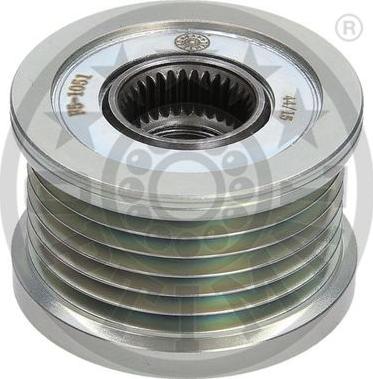 Optimal F5-1051 - Pulley, alternator, freewheel clutch www.autospares.lv