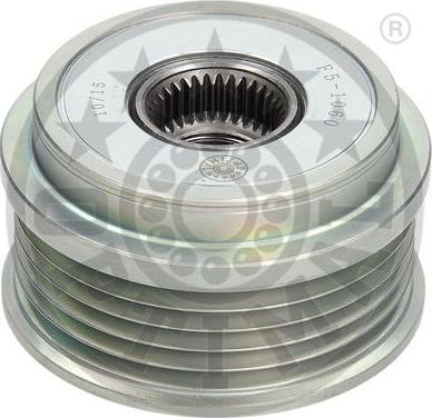 Optimal F5-1060 - Шкив генератора, муфта www.autospares.lv