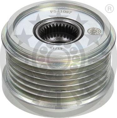 Optimal F5-1087 - Шкив генератора, муфта www.autospares.lv