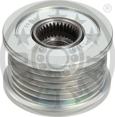 Optimal F5-1025 - Pulley, alternator, freewheel clutch www.autospares.lv