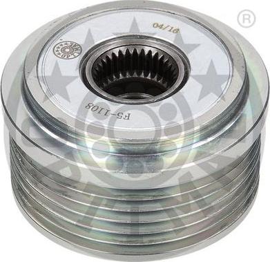 Optimal F5-1108 - Шкив генератора, муфта www.autospares.lv