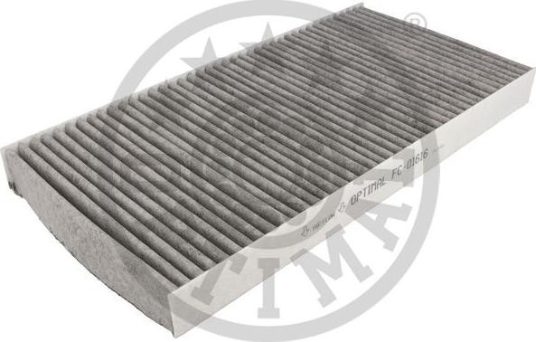 Optimal FC-01616 - Фильтр воздуха в салоне www.autospares.lv