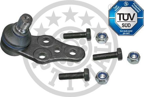 Optimal G3-995 - Шаровая опора, несущий / направляющий шарнир www.autospares.lv