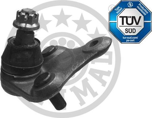 Optimal G3-906 - Шаровая опора, несущий / направляющий шарнир www.autospares.lv