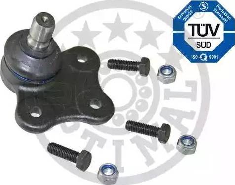 Optimal G3-987 - Шаровая опора, несущий / направляющий шарнир www.autospares.lv