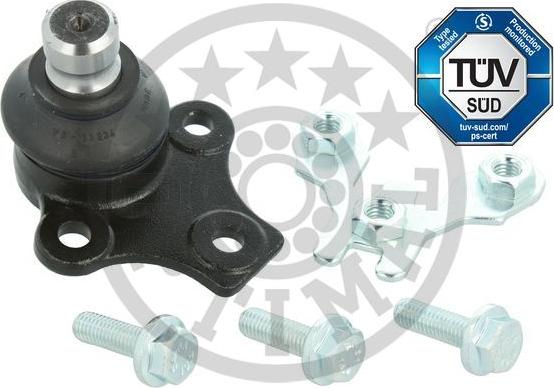 Optimal G3-080 - Шаровая опора, несущий / направляющий шарнир www.autospares.lv