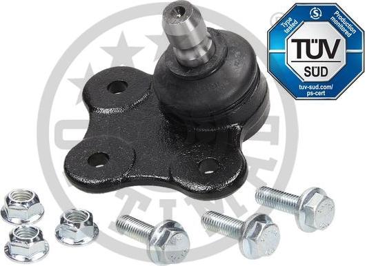 Optimal G3-1014 - Шаровая опора, несущий / направляющий шарнир www.autospares.lv