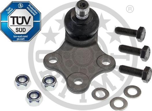 Optimal G3-174 - Шаровая опора, несущий / направляющий шарнир www.autospares.lv