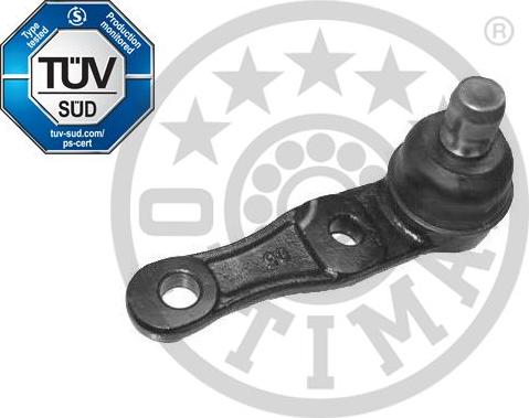 Optimal G3-891 - Шаровая опора, несущий / направляющий шарнир www.autospares.lv