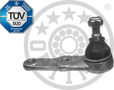 Optimal G3-780 - Шаровая опора, несущий / направляющий шарнир www.autospares.lv