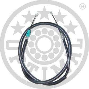 Optimal HK-2581 - Тросик, cтояночный тормоз www.autospares.lv