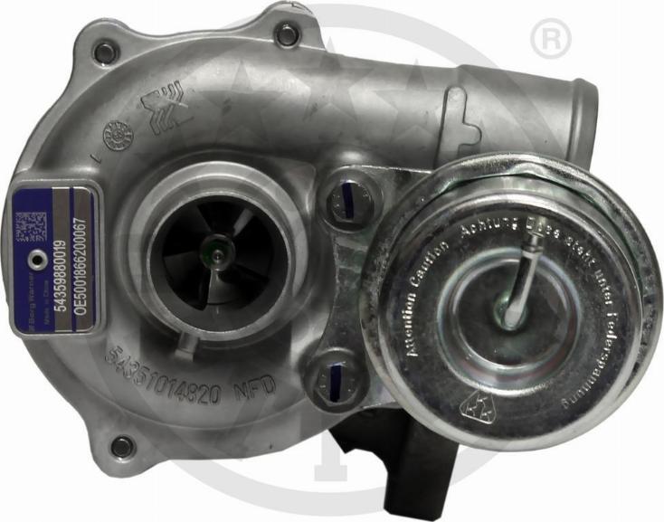 Optimal OP-ETU0141B-RM - Турбина, компрессор www.autospares.lv