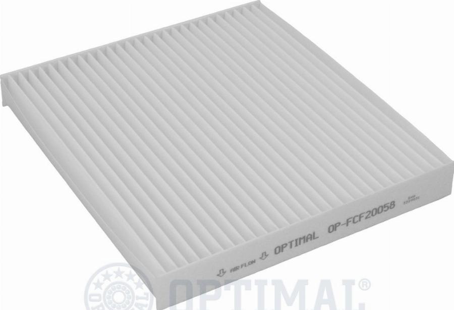 Optimal OP-FCF20058 - Filtrs, Salona telpas gaiss www.autospares.lv