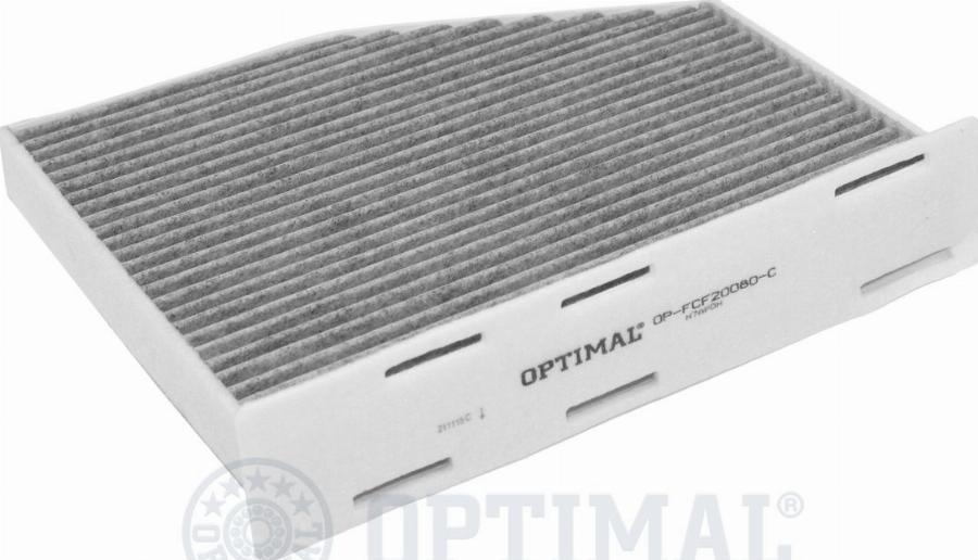 Optimal OP-FCF20080-C - Filtrs, Salona telpas gaiss www.autospares.lv