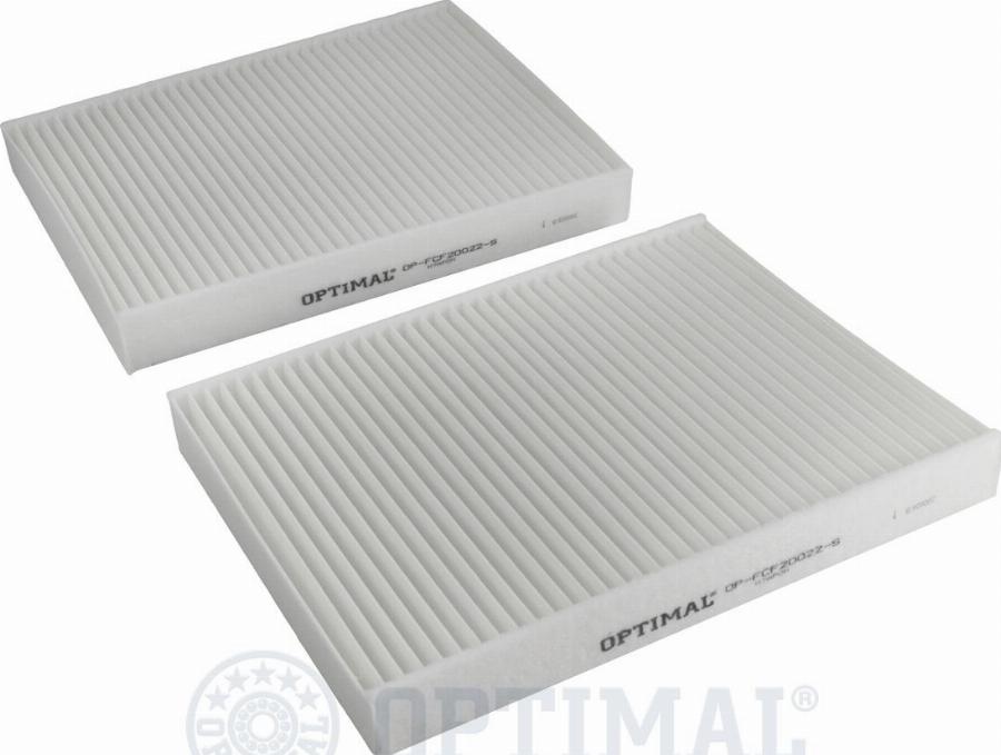 Optimal OP-FCF20022-S - Filtrs, Salona telpas gaiss www.autospares.lv