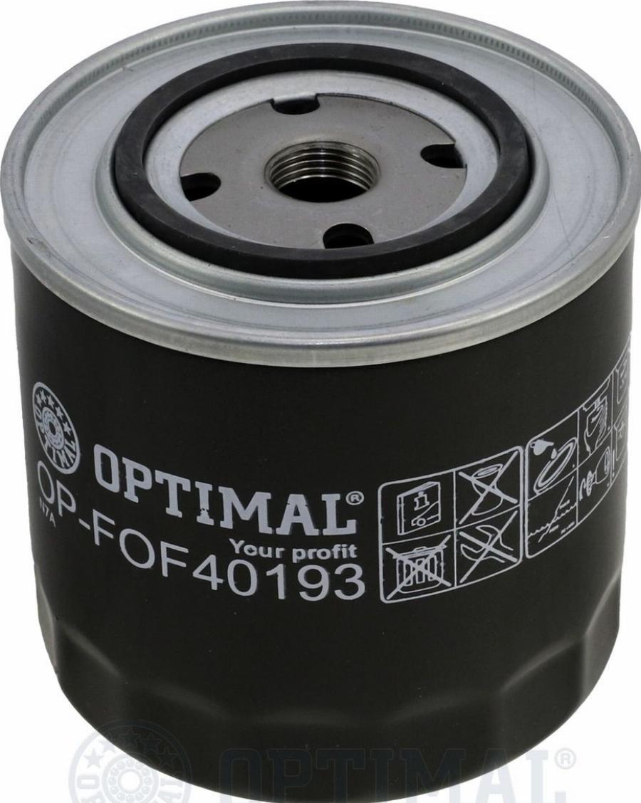 Optimal OP-FOF40193 - Eļļas filtrs www.autospares.lv