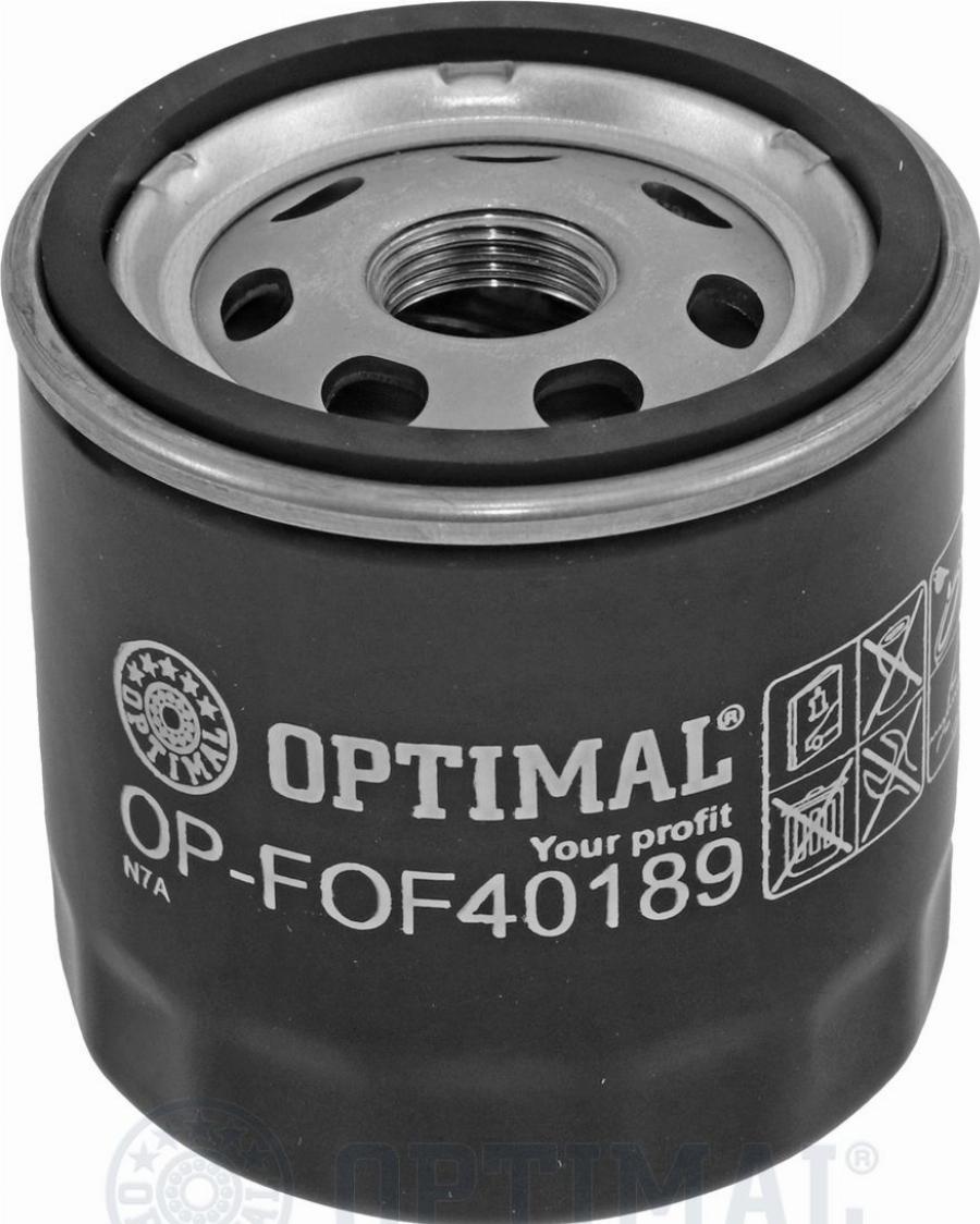 Optimal OP-FOF40189 - Eļļas filtrs www.autospares.lv