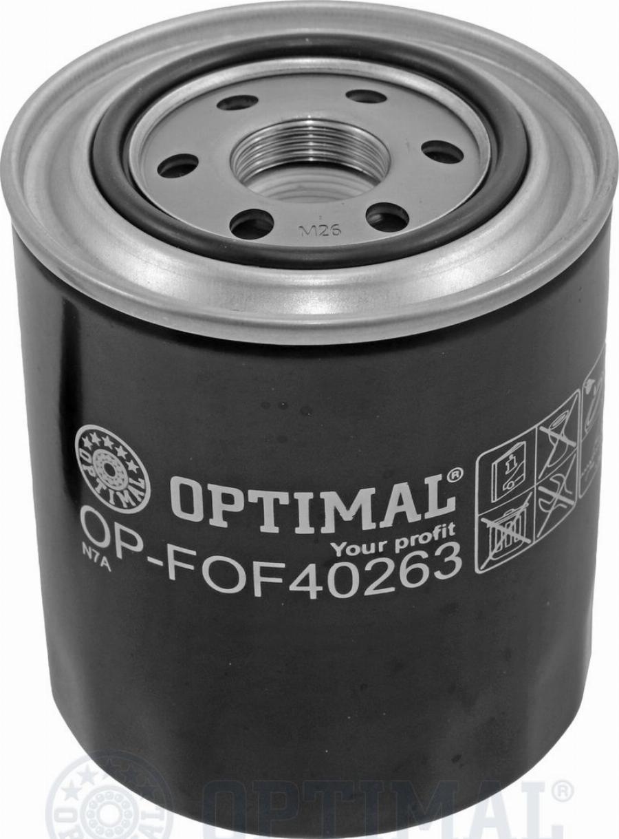 Optimal OP-FOF40263 - Eļļas filtrs www.autospares.lv