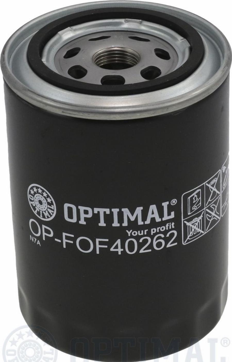 Optimal OP-FOF40262 - Eļļas filtrs www.autospares.lv