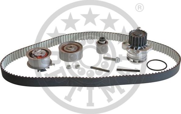 Optimal SK-1595AQ1 - Водяной насос + комплект зубчатого ремня ГРМ www.autospares.lv