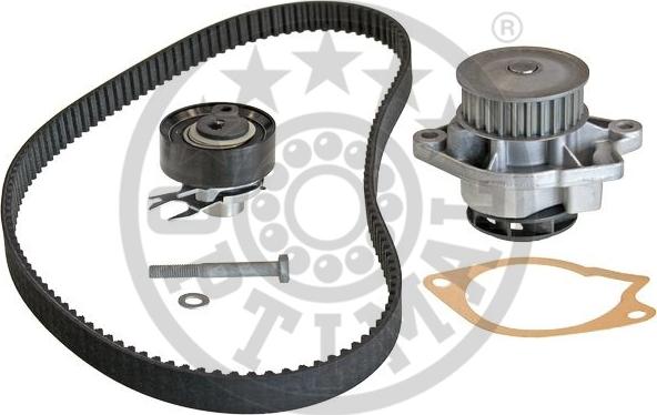 Optimal SK-1592AQ1 - Водяной насос + комплект зубчатого ремня ГРМ www.autospares.lv