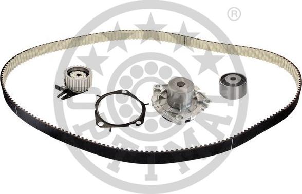 Optimal SK-1587AQ1 - Водяной насос + комплект зубчатого ремня ГРМ www.autospares.lv