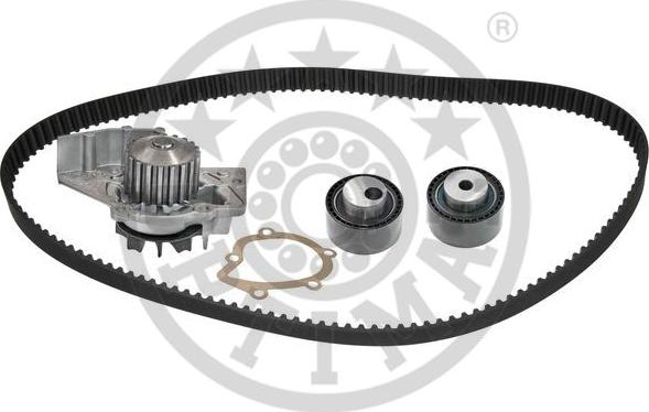 Optimal SK-1534AQ1 - Водяной насос + комплект зубчатого ремня ГРМ www.autospares.lv