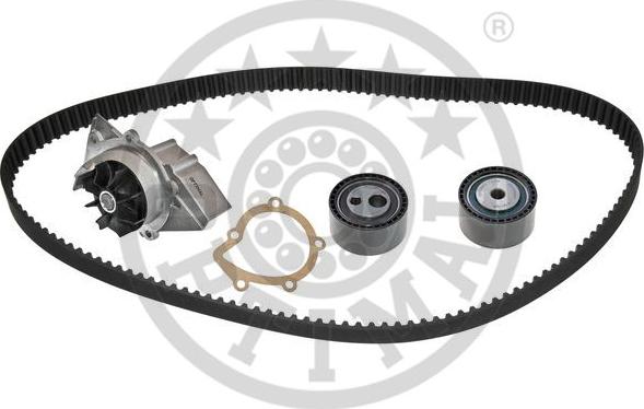 Optimal SK-1534AQ1 - Ūdenssūknis + Zobsiksnas komplekts www.autospares.lv