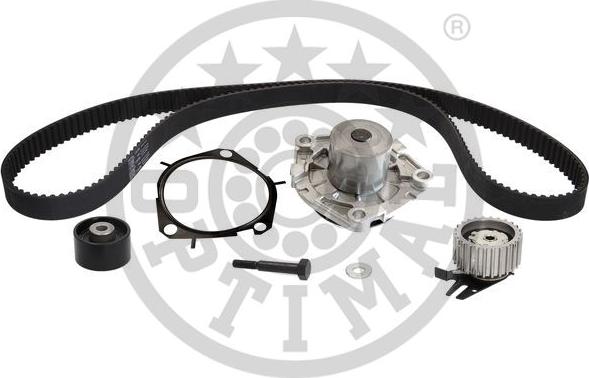 Optimal SK-1693AQ1 - Ūdenssūknis + Zobsiksnas komplekts www.autospares.lv