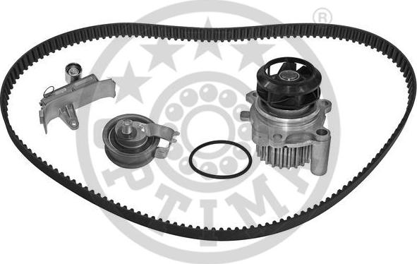 Optimal SK-1660AQ1 - Ūdenssūknis + Zobsiksnas komplekts www.autospares.lv