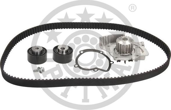 Optimal SK-1617AQ1 - Водяной насос + комплект зубчатого ремня ГРМ www.autospares.lv