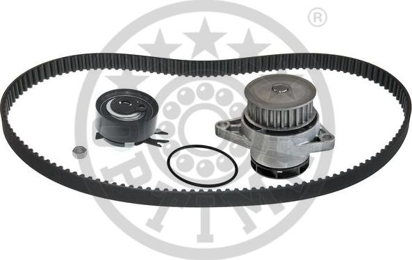 Optimal SK-1074AQ1 - Ūdenssūknis + Zobsiksnas komplekts www.autospares.lv